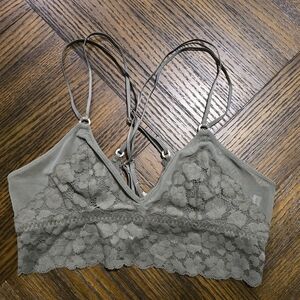 New Aeeiw Mesh & Lace Bralette